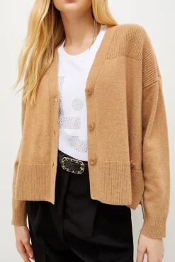 Cardigan in lana