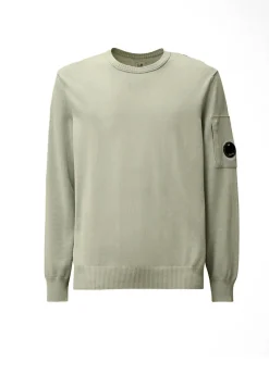 Cotton Crepe Crewneck