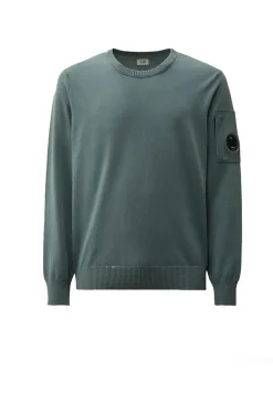 Cotton Crepe Crewneck