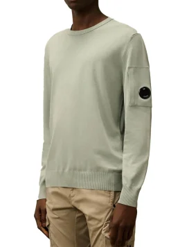 Cotton Crepe Crewneck