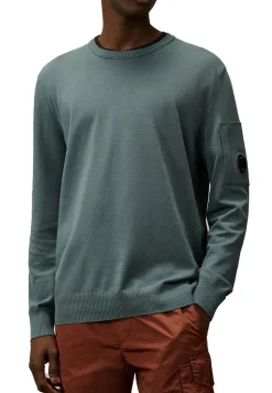 Cotton Crepe Crewneck