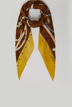 Foulard con stampa