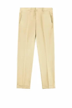 Pantaloni Slim In Velluto