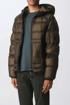 Shell Hooded Down Jacket