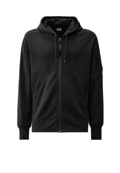 Zipped Hooded Sweatshirt